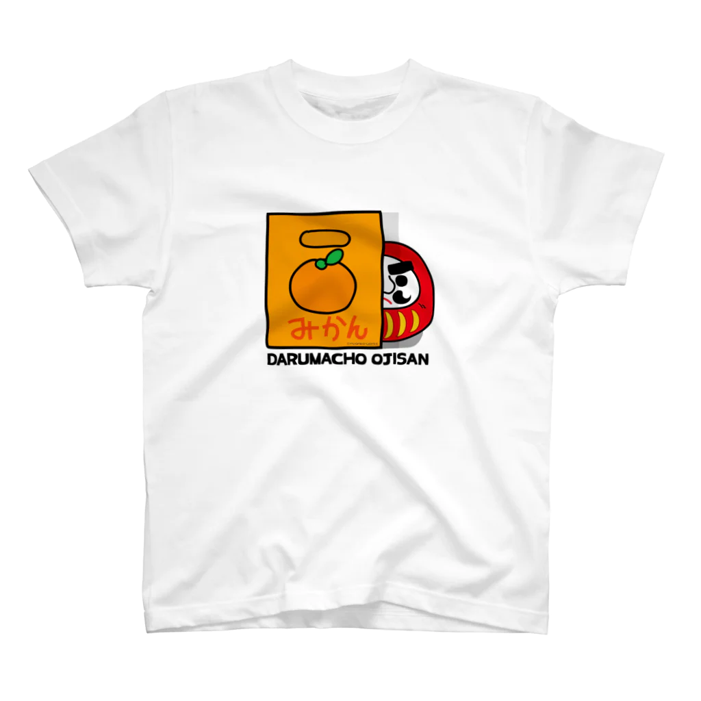 nyanko-worksのダルマッチョおじさん スタンダードTシャツ