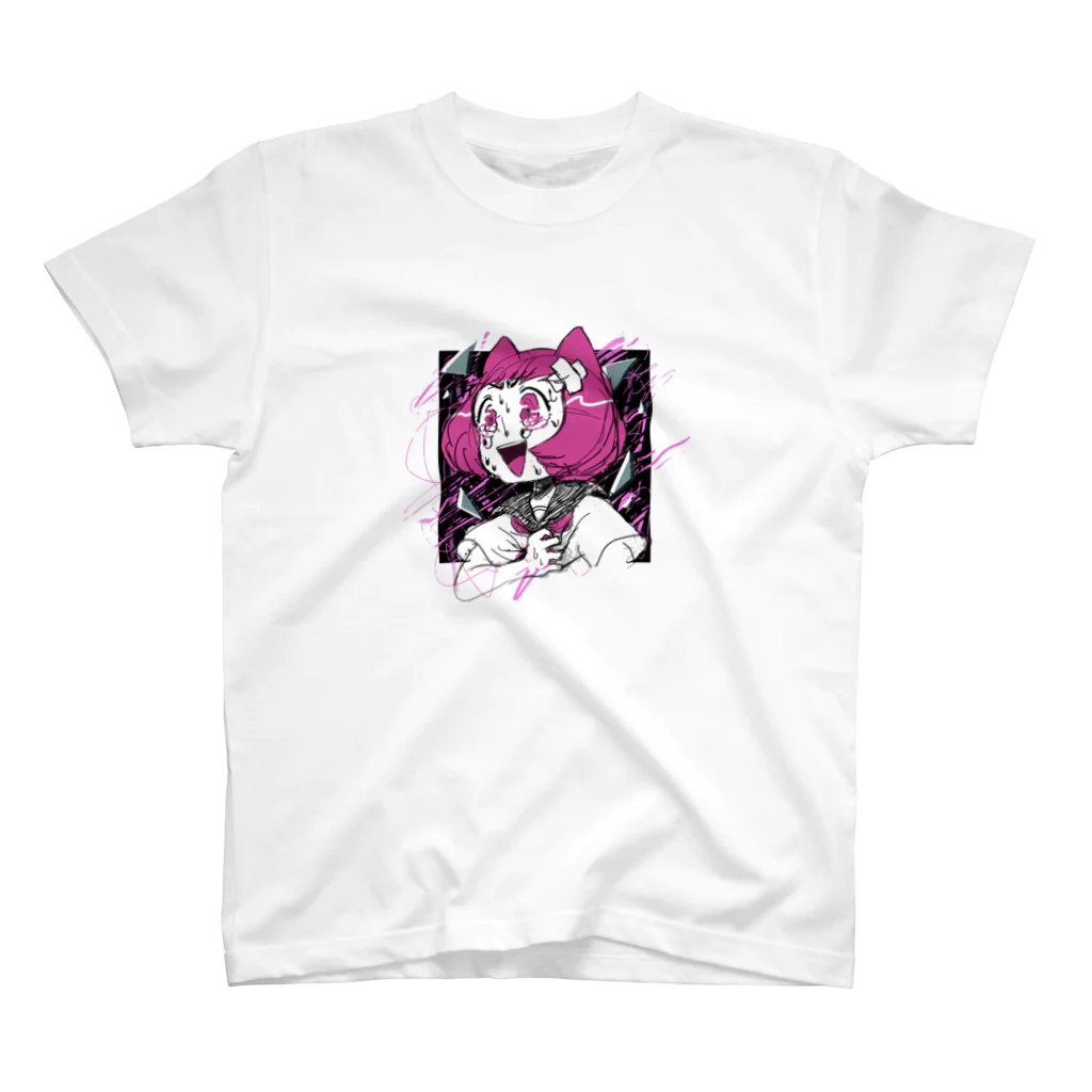 よいねこ247の【しんどいハイちゃん】BADCATSのTシャツ Regular Fit T-Shirt