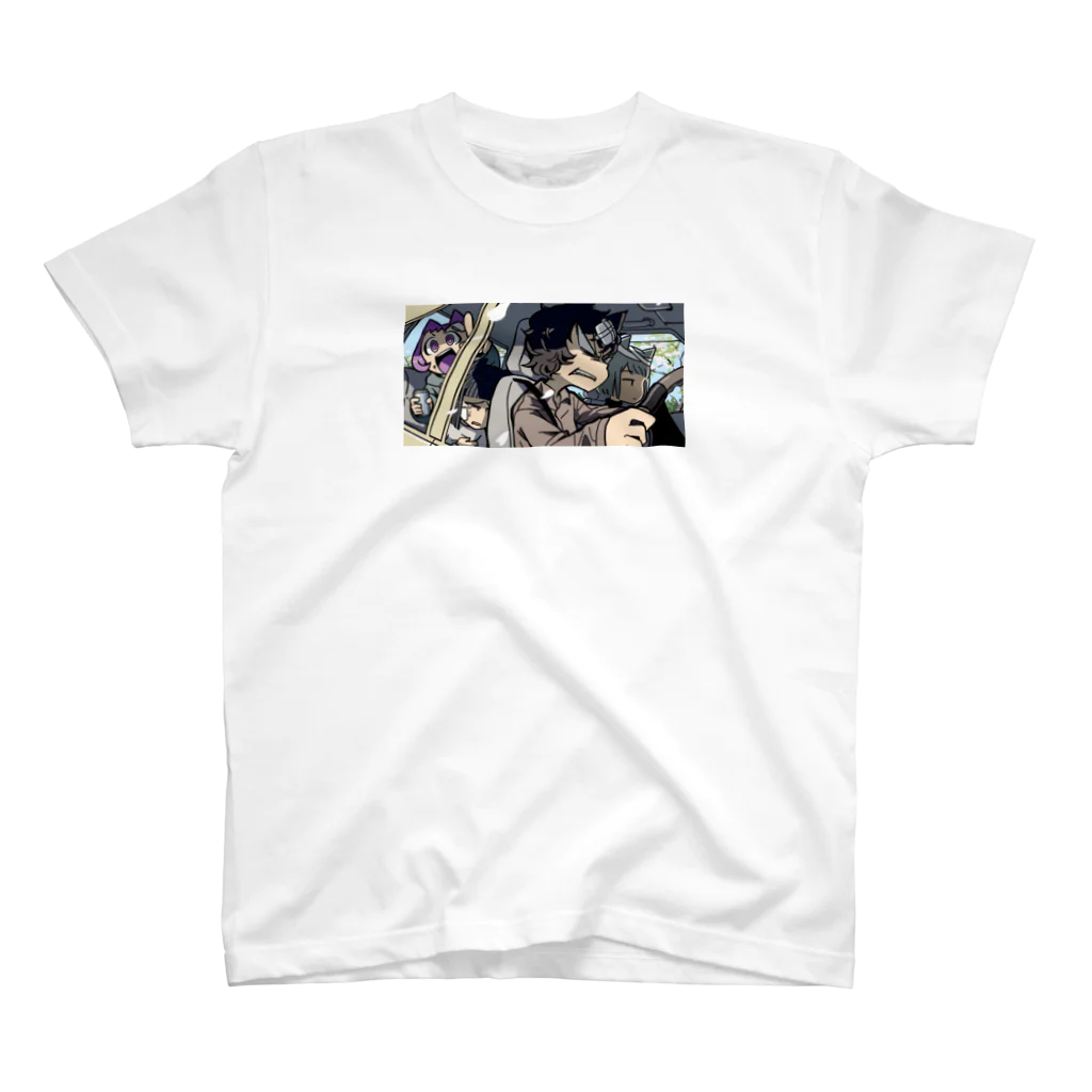 よいねこ247の【花見】BADCATSのTシャツ Regular Fit T-Shirt