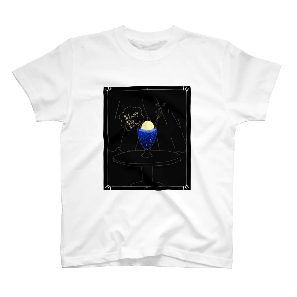 しゅれんのStarry Sky Soda Regular Fit T-Shirt