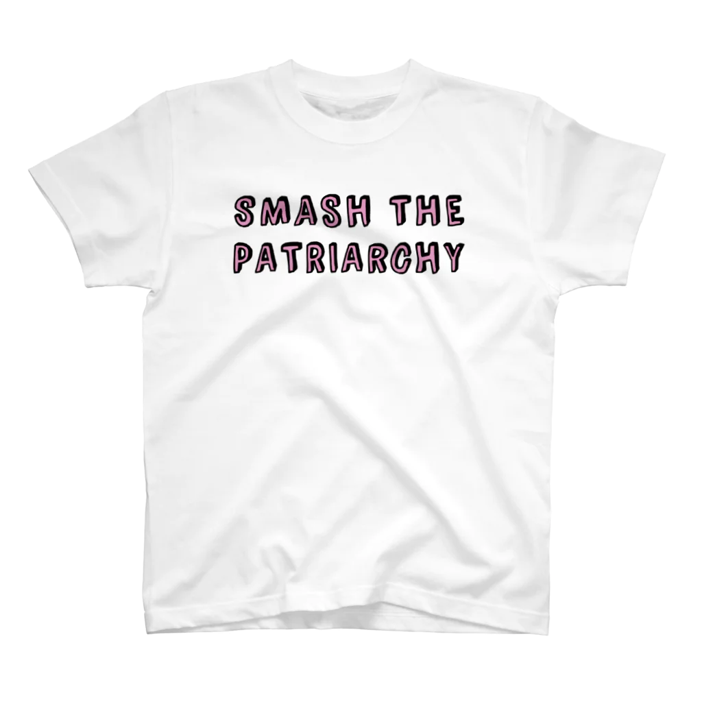 girls are ambitiousのSMASH THE PATRIARCHY スタンダードTシャツ