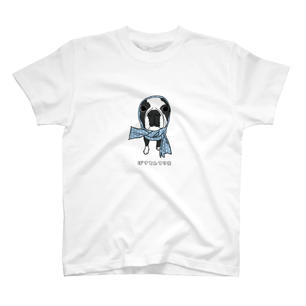 BuhiBuhiBooのほっかむり犬 Regular Fit T-Shirt