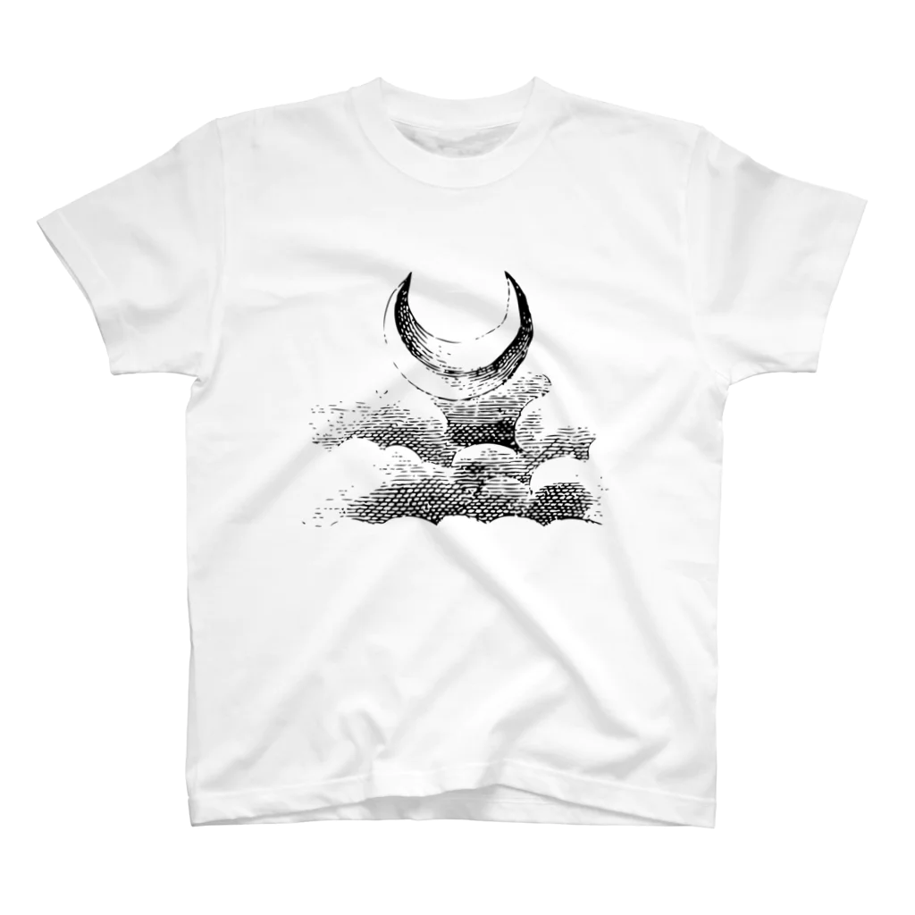 maison APHRODITEの月（Moon) スタンダードTシャツ