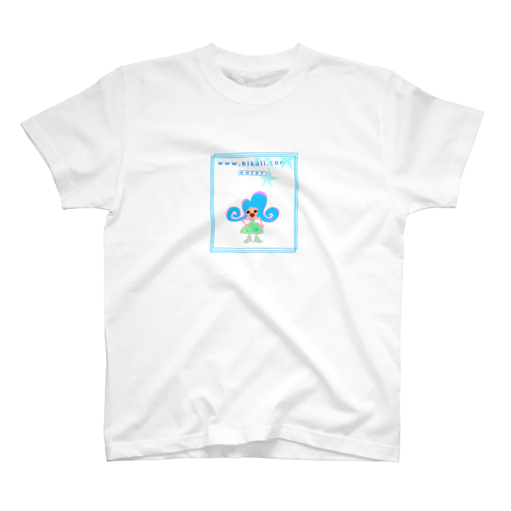 hikaliyanoの光の世界へenter スタンダードTシャツ