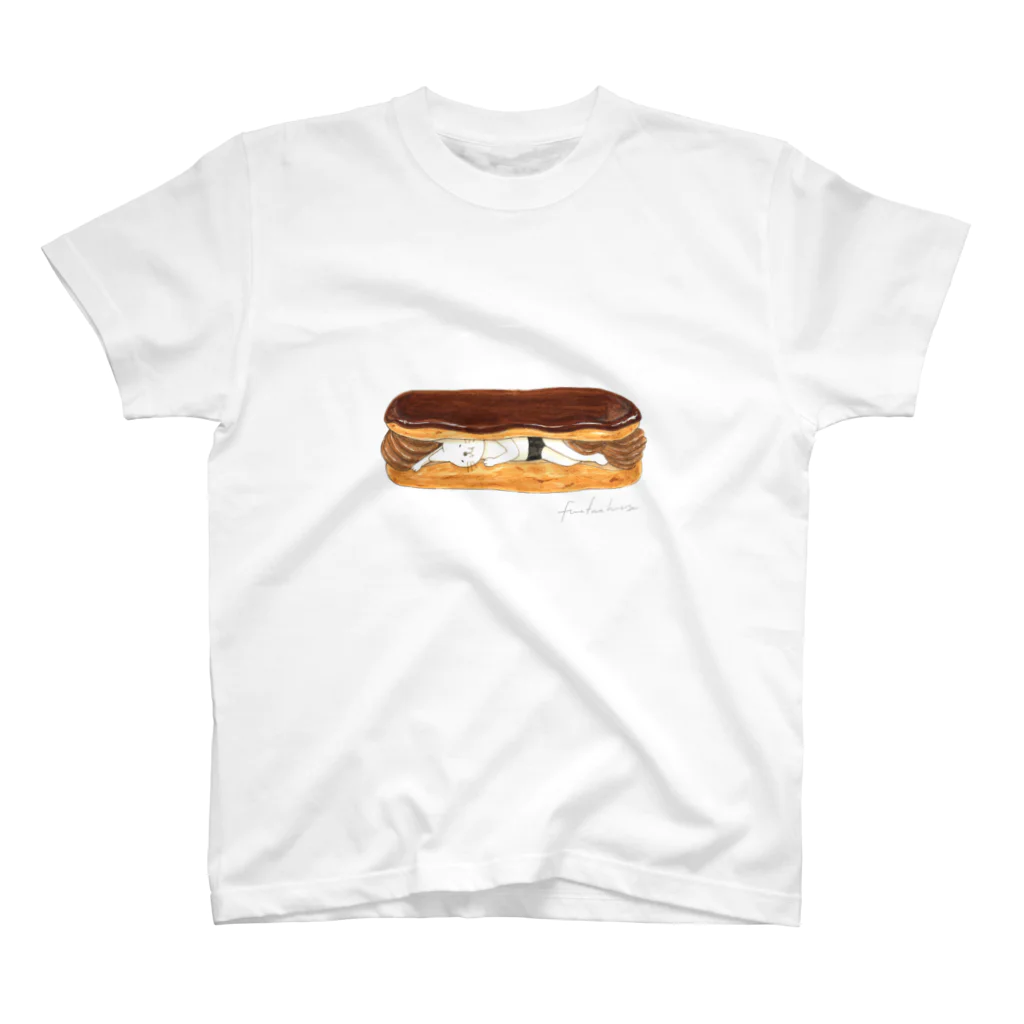 FWAFWA house+のネコぱんとエクレア Regular Fit T-Shirt