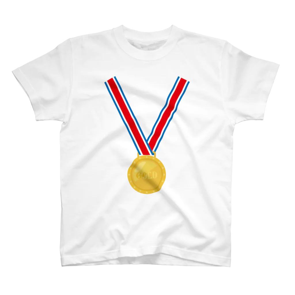 フォーヴァの金メダル スタンダードTシャツ