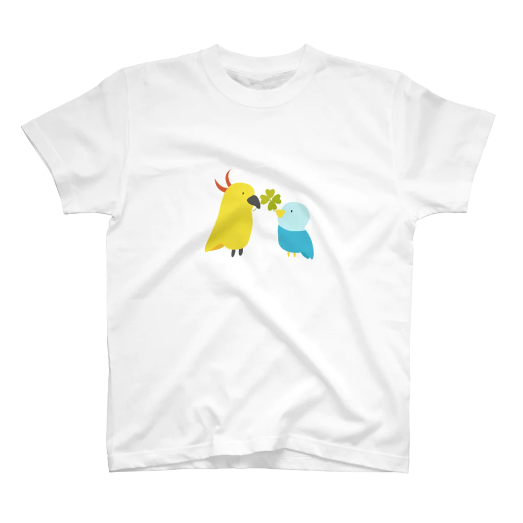 おおはらつかさのおみせのオウムとインコTシャツ スタンダードTシャツ