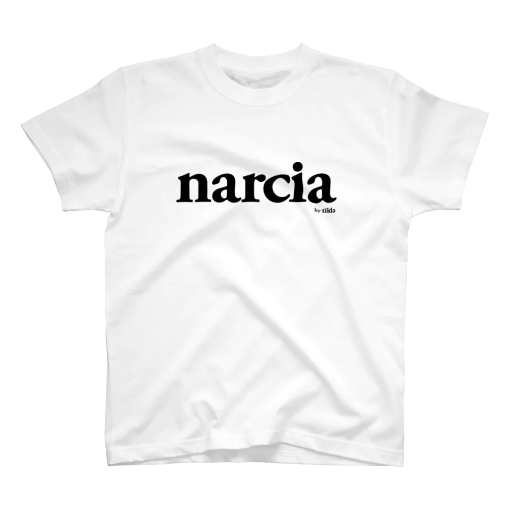 tildeのBlack narcia スタンダードTシャツ