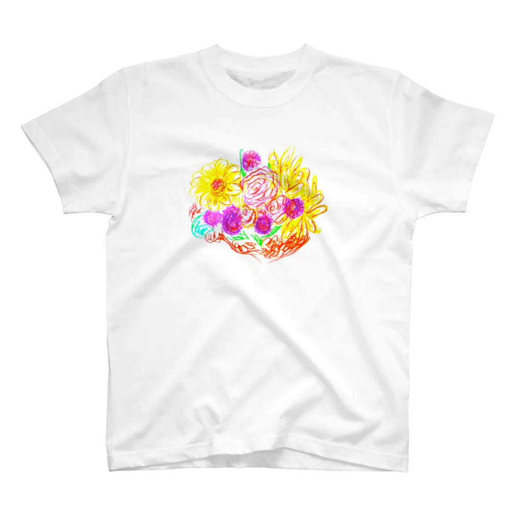 Es werde Licht. 〜光よあれ。〜のBouquet Of Full-Hearted  Regular Fit T-Shirt