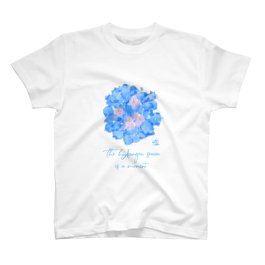 nico_art_tpのhydrangea  スタンダードTシャツ