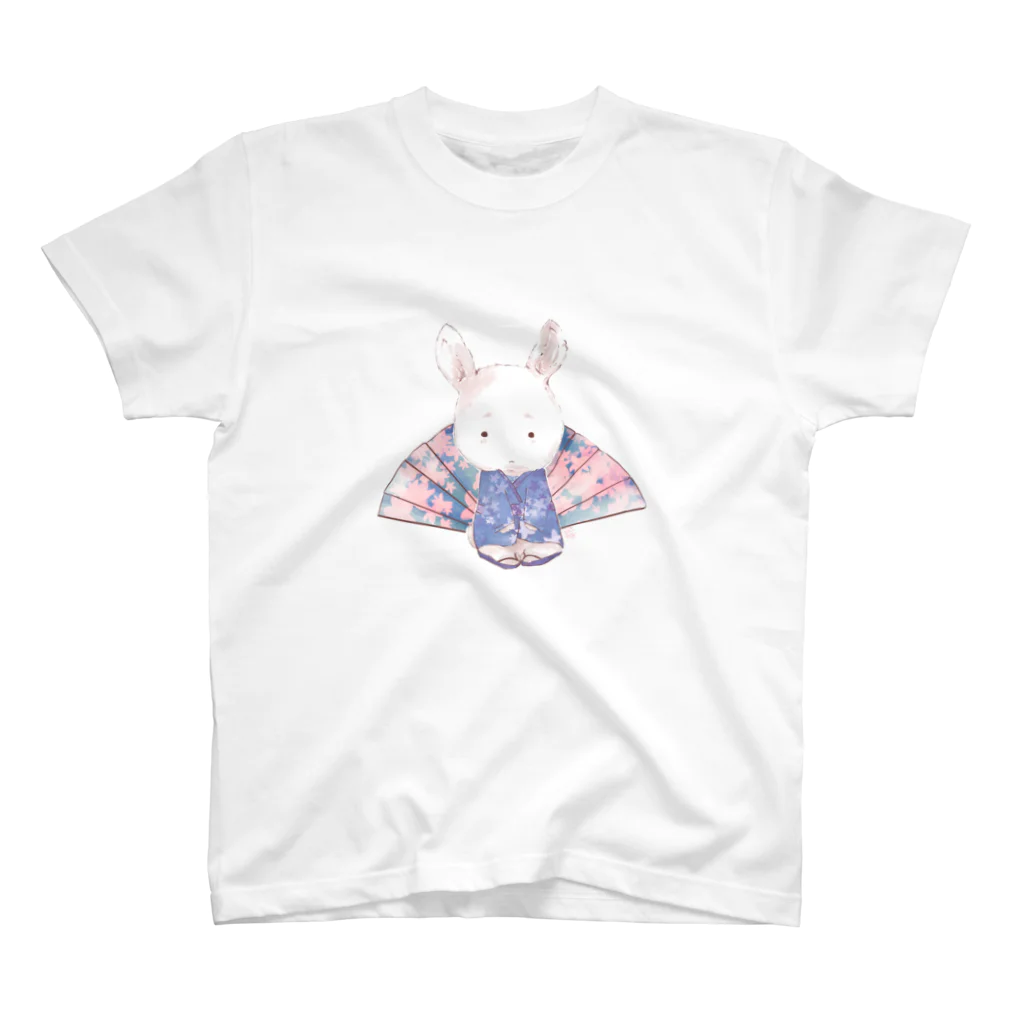 JAY'S TEA HOUSEのかわいいウサギ スタンダードTシャツ