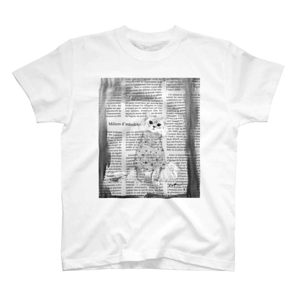 CUROGNACのleo_sweetboy(mono） スタンダードTシャツ