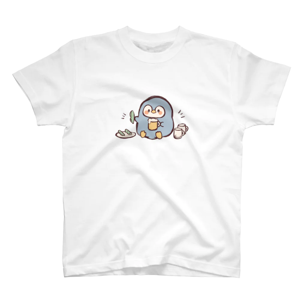 せんちゃのお酒をのむぺんぎん スタンダードTシャツ