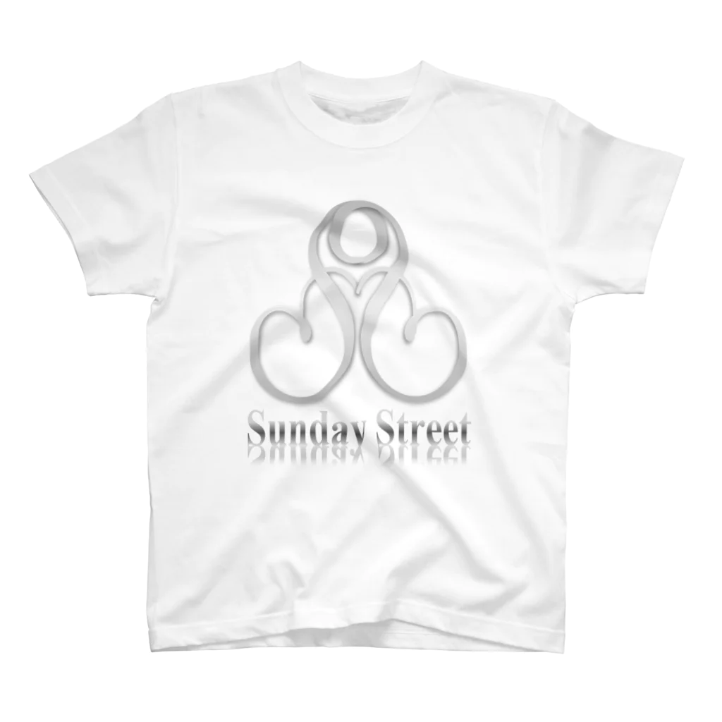 SundayStreetのバンドロゴ１ Regular Fit T-Shirt