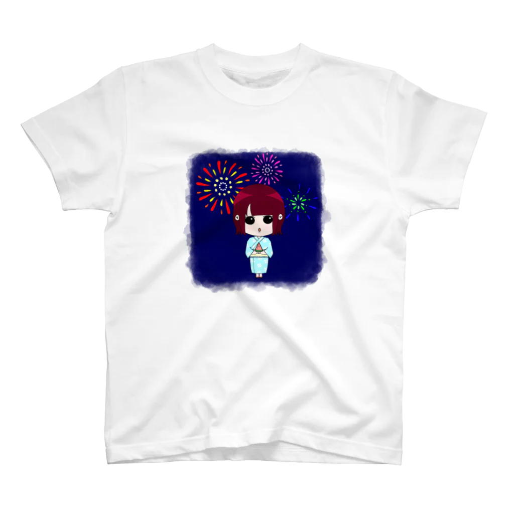 榎笑美🍄のちびえみ 夏祭りver. スタンダードTシャツ