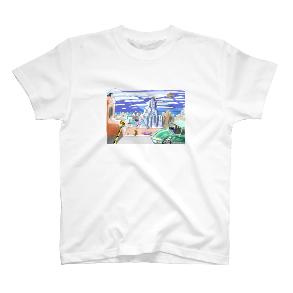 hujiyamakenjiのスカイシティ スタンダードTシャツ