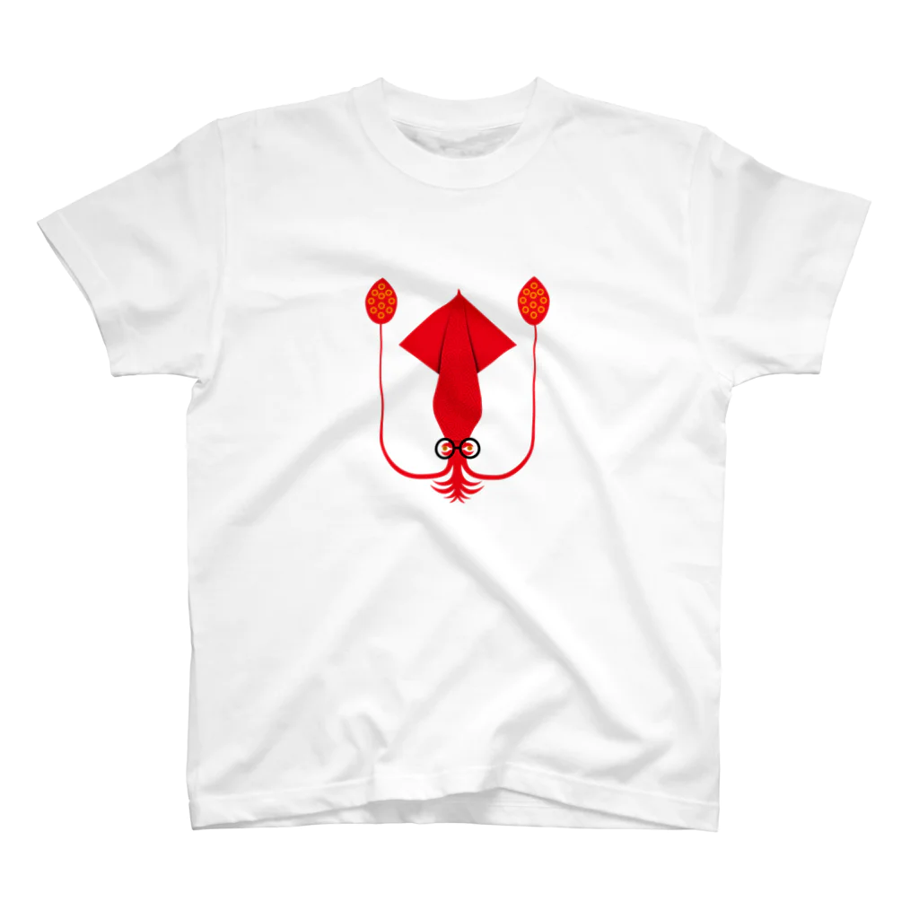 GraphicersのRed Squid スタンダードTシャツ