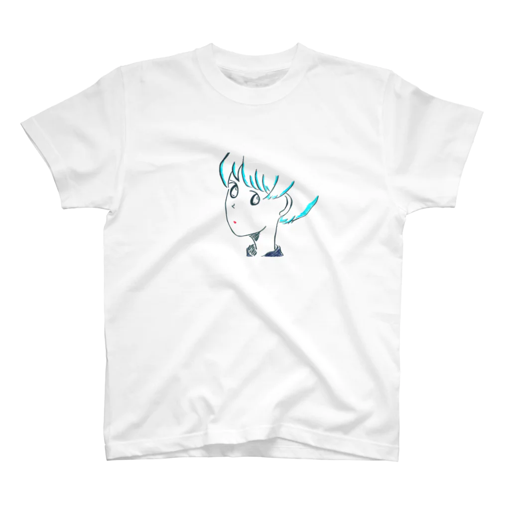 ドーナツ屋の夏の女の子 Regular Fit T-Shirt