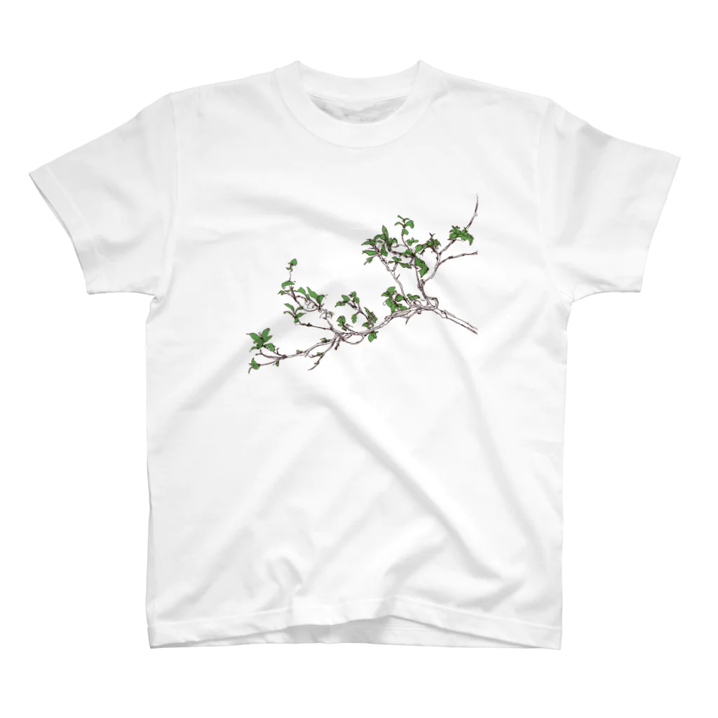 po_suzuriの小ぶりの枝 Regular Fit T-Shirt