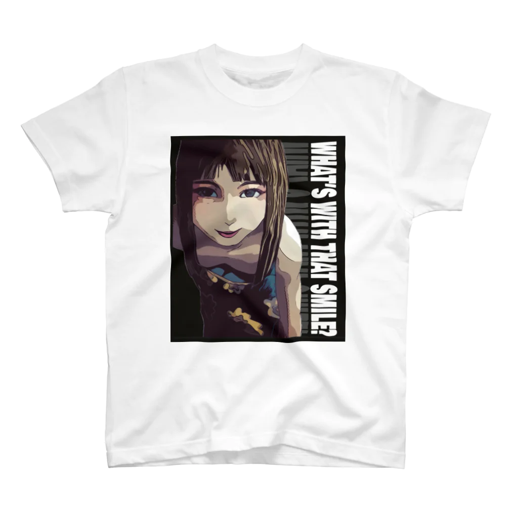 可愛い女の子職人vent4444のにやり スタンダードTシャツ