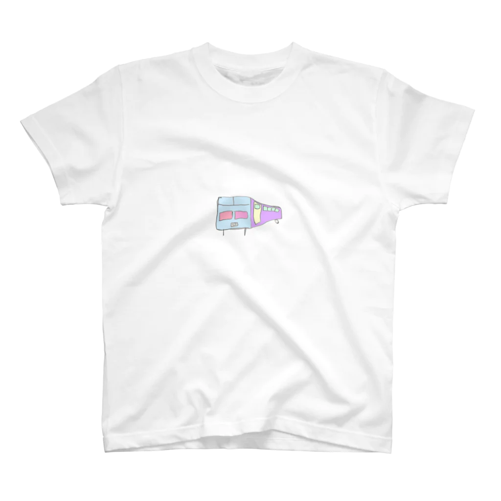 wMoonの電車 スタンダードTシャツ