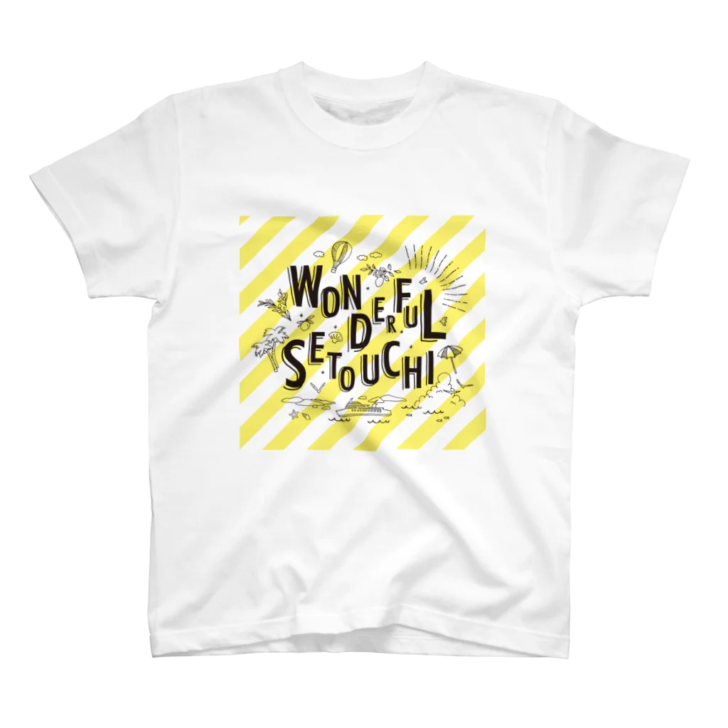 RYOBI-SHODOSHIMA STOREのWONDERFUL SETOUCHI YELLOW スタンダードTシャツ