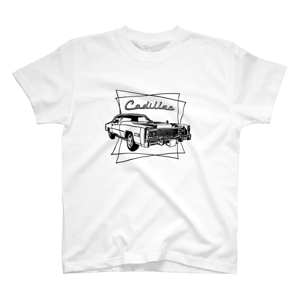 TPWのcadillac スタンダードTシャツ