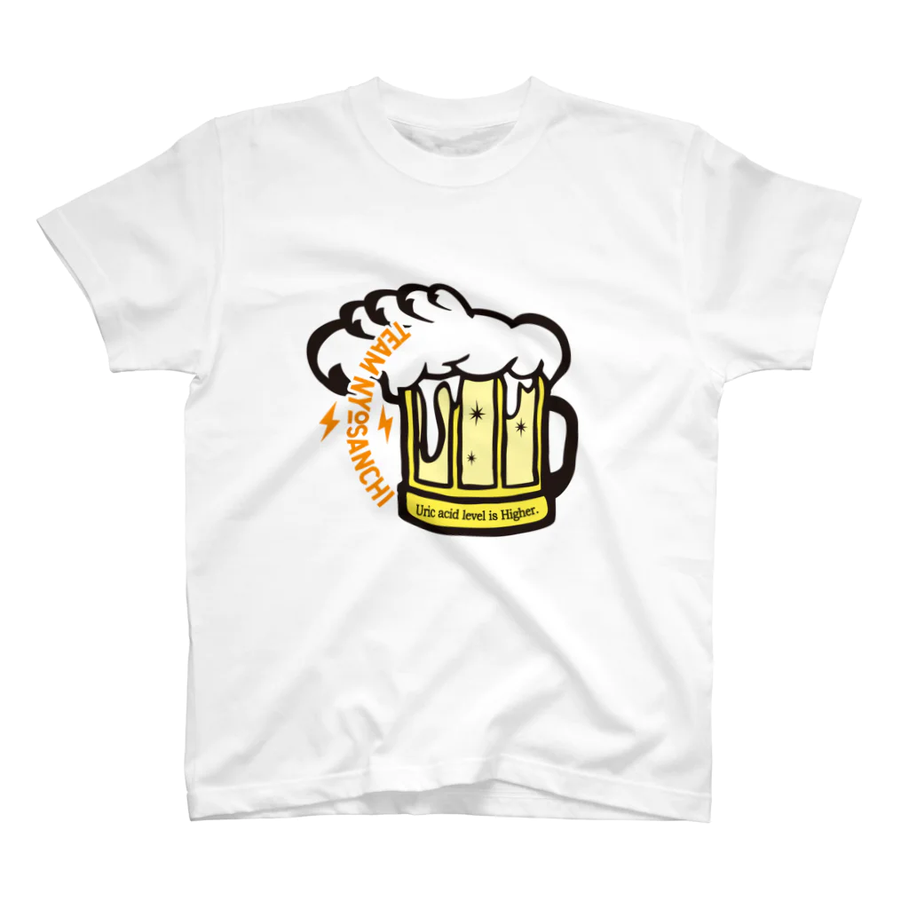 Too fool campers Shop!のTEAM NYOSANCHI01(カラー) Regular Fit T-Shirt