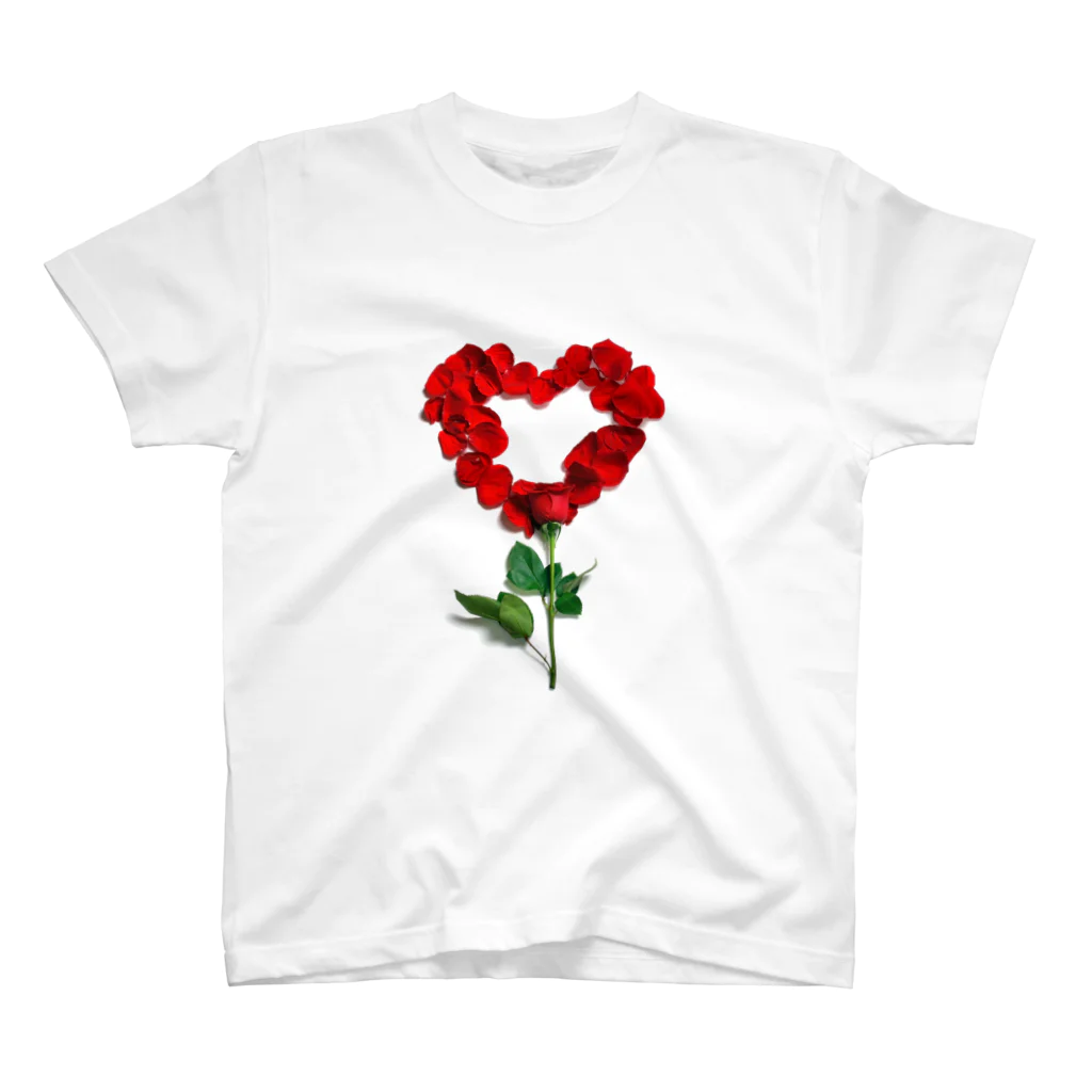 tak8455のHeart of rose スタンダードTシャツ