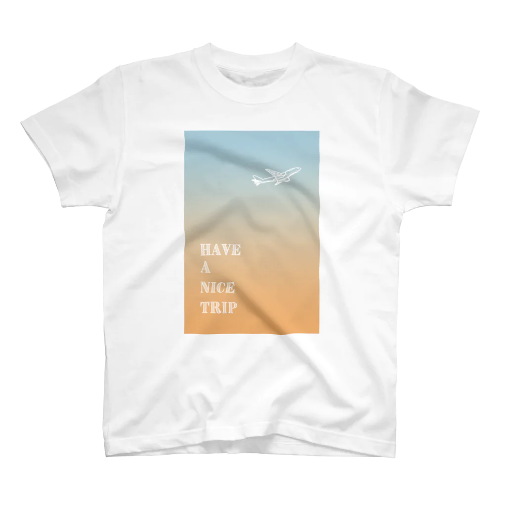 旅々PHOTOの良い旅を！ by AIRPLANE Regular Fit T-Shirt