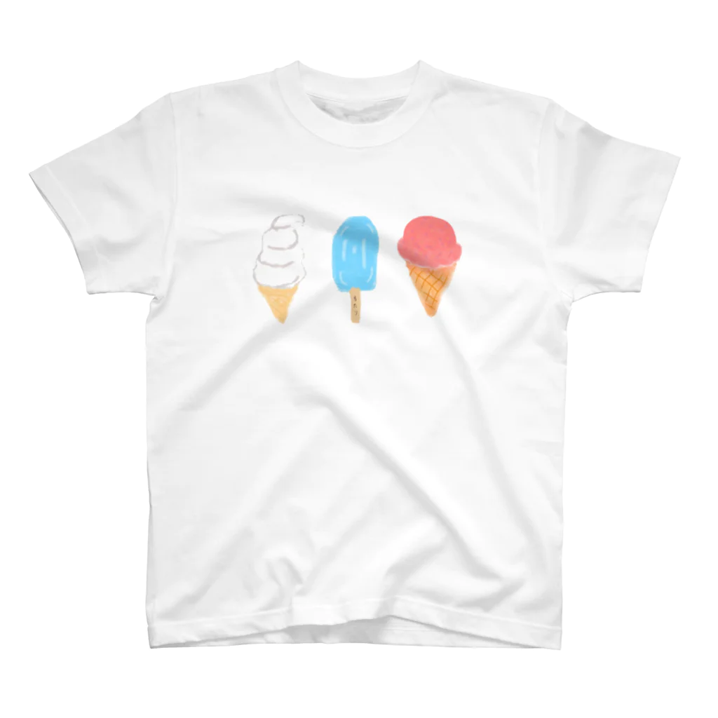 くるに屋のアイスクリーム スタンダードTシャツ