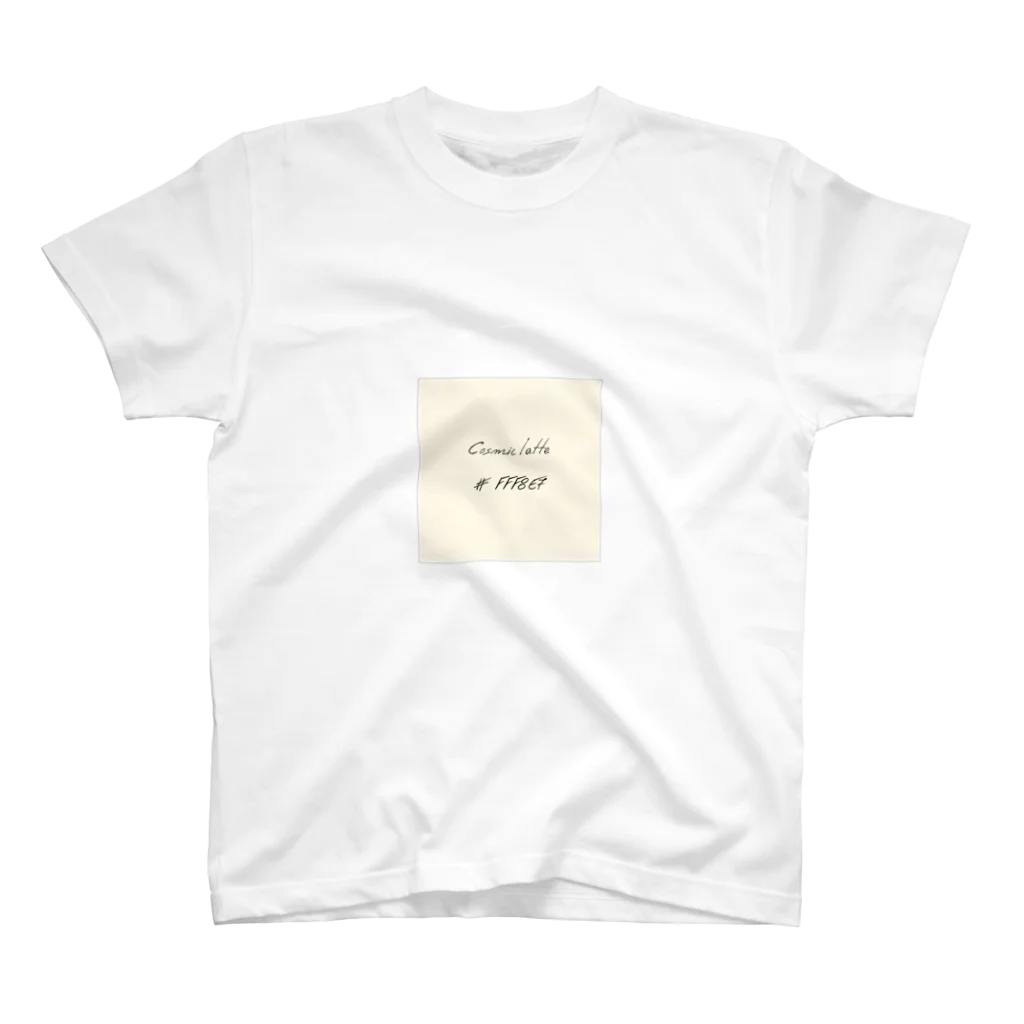 bengaliTのCosmic latte  #FFF8E7 スタンダードTシャツ