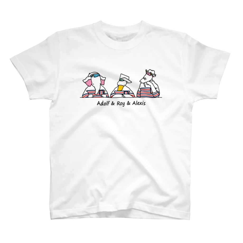 BonBonのトリコロール スタンダードTシャツ