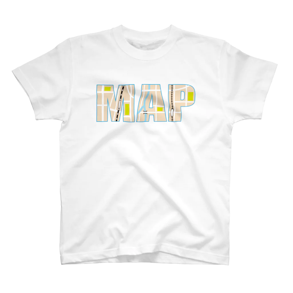 フォーヴァのMAP スタンダードTシャツ