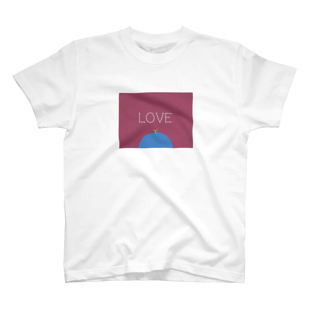 シャチパンのLove スタンダードTシャツ