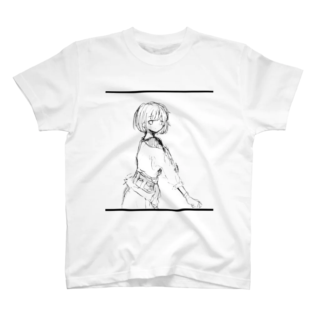 石田の女の子 スタンダードTシャツ