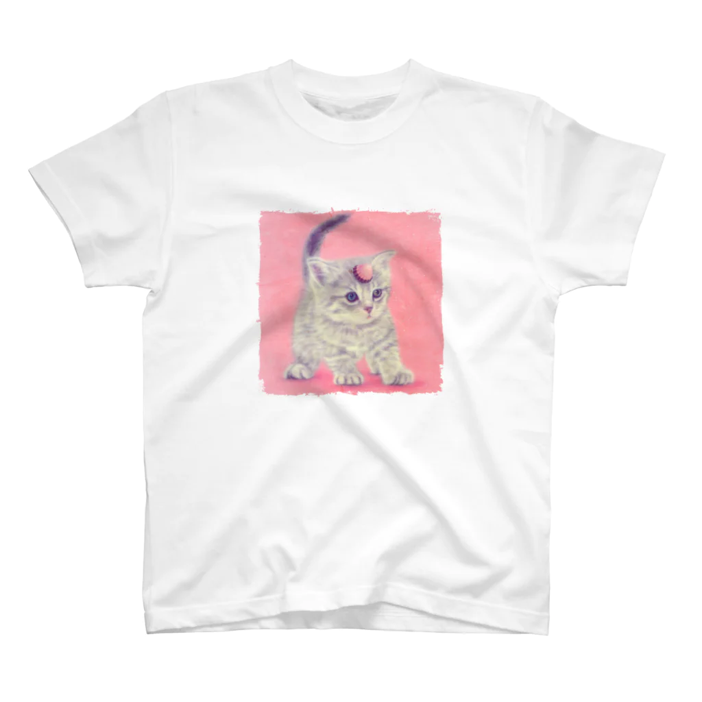 萌獣ファクトリー「純屋」の萌獣 猫 ユニャコーン／ゆにゃんこ：アポロ Regular Fit T-Shirt