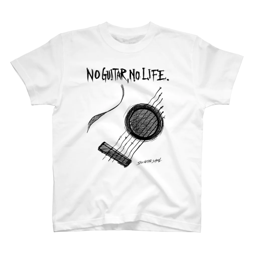 TACAのグッズ売り場のNo Guitar, No Life Regular Fit T-Shirt