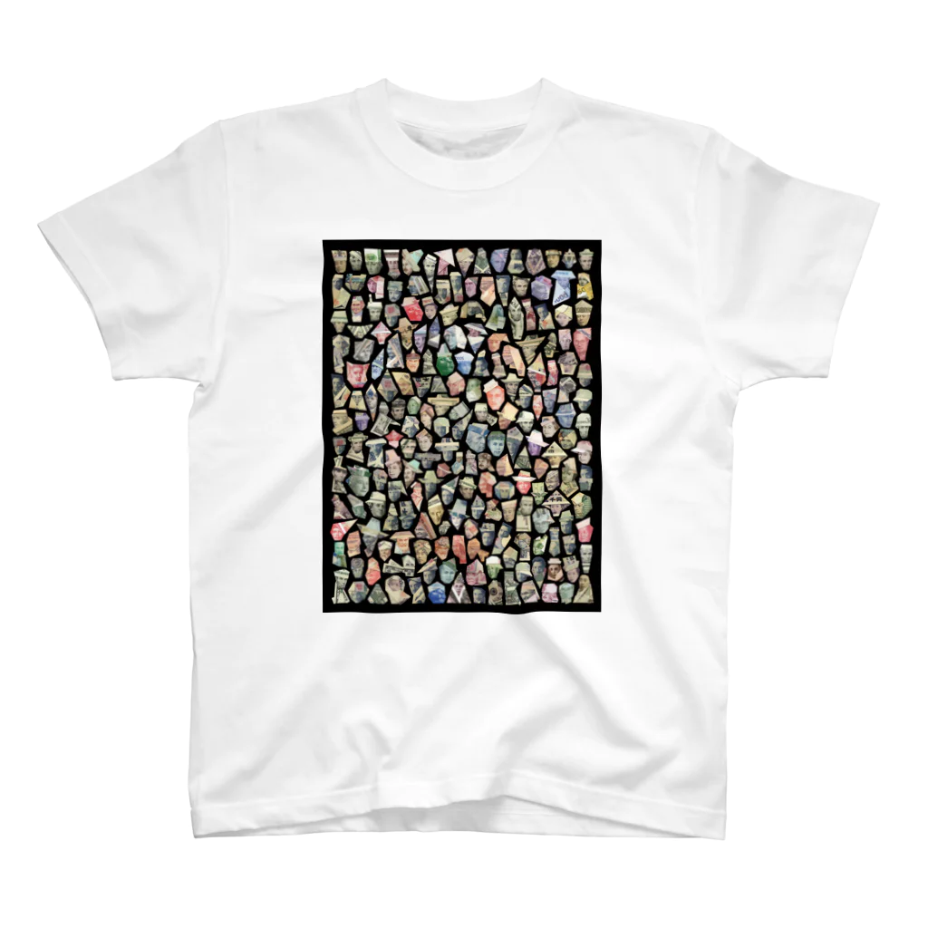 Fickleのmoney origami スタンダードTシャツ