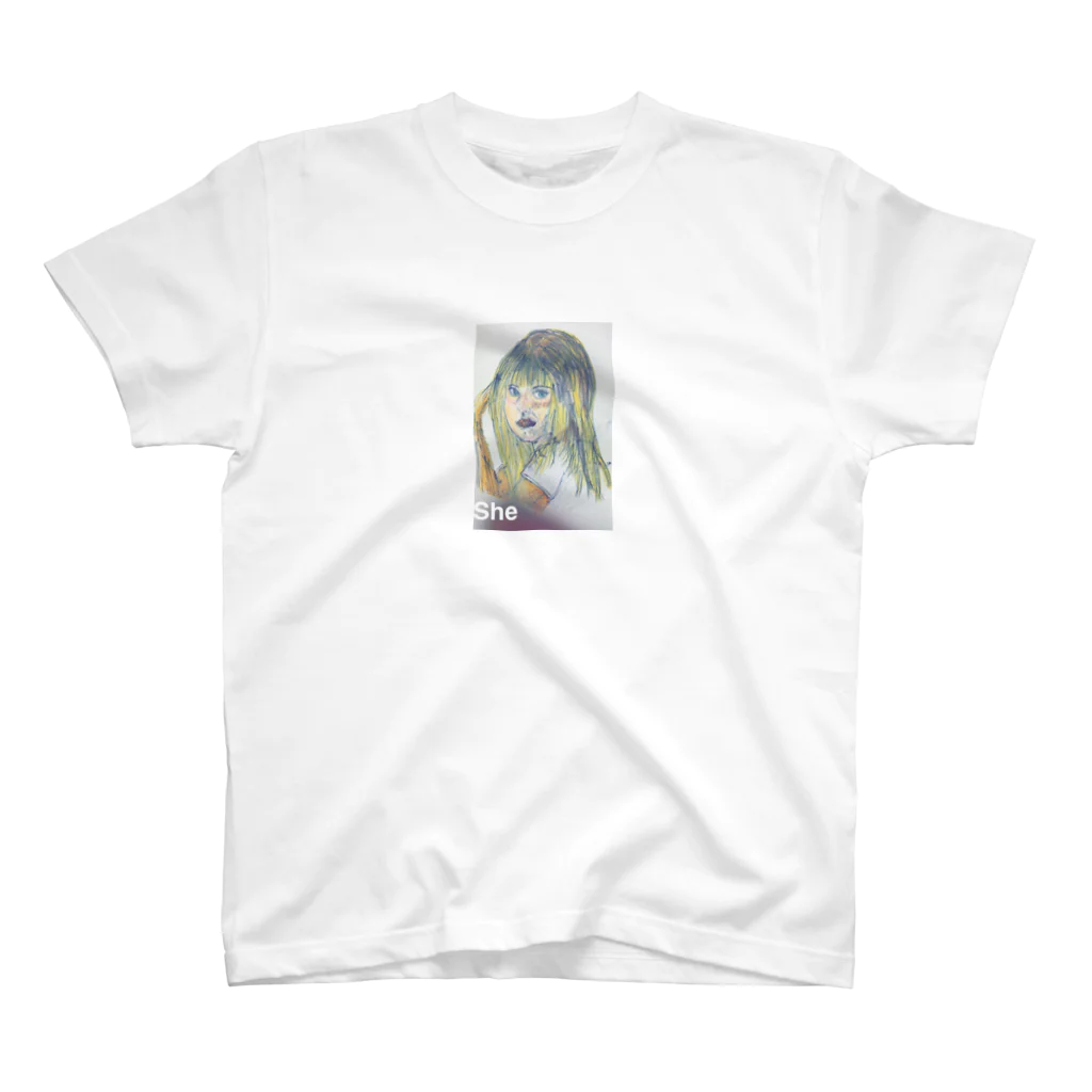 ニューヨークのshe スタンダードTシャツ