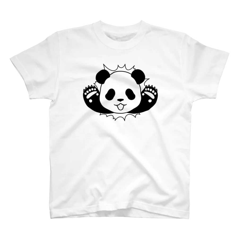 ☀️ひなたぼっくすの🐼貫通パンダ スタンダードTシャツ