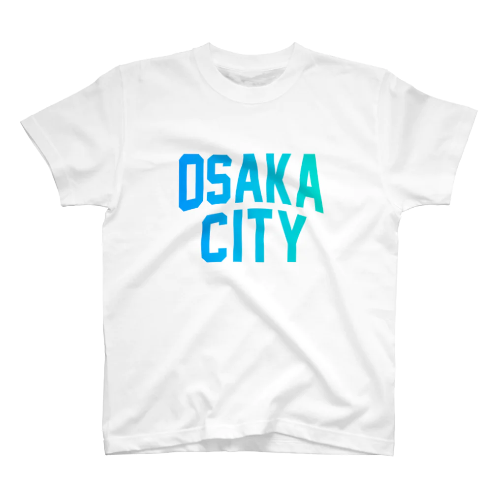 JIMOTOE Wear Local Japanの大阪市 OSAKA CITY スタンダードTシャツ