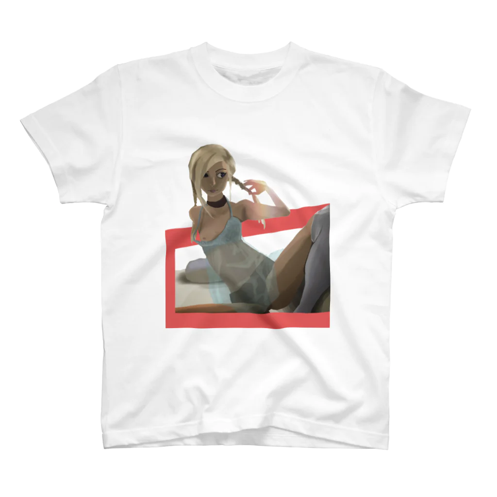 可愛い女の子職人vent4444の後光 Regular Fit T-Shirt