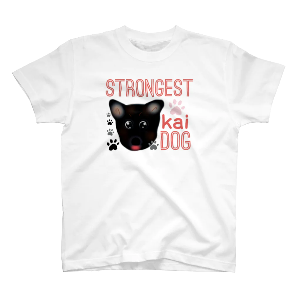 m/kの甲斐犬イラスト スタンダードTシャツ