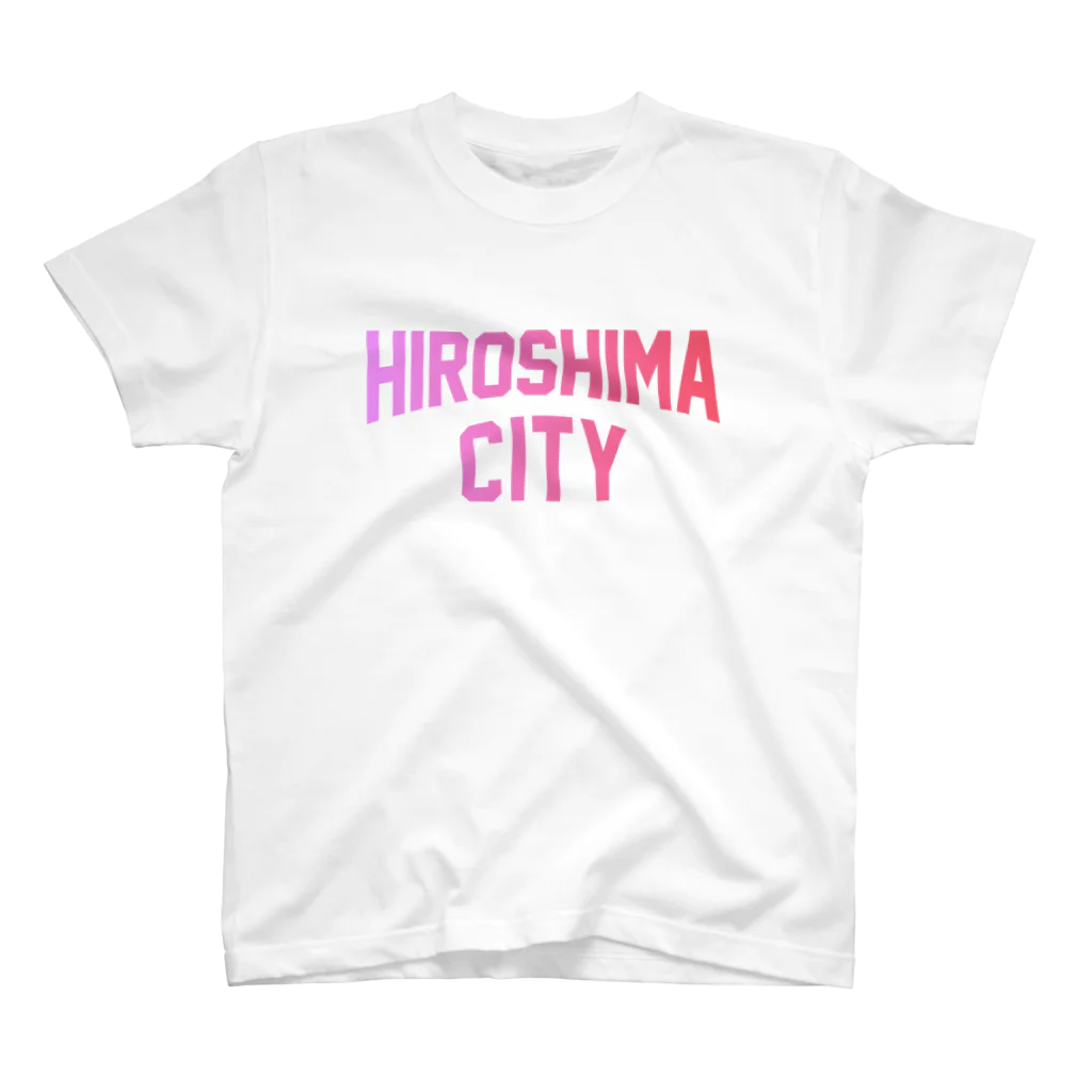JIMOTO Wear Local Japanの広島市 HIROSHIMA CITY スタンダードTシャツ