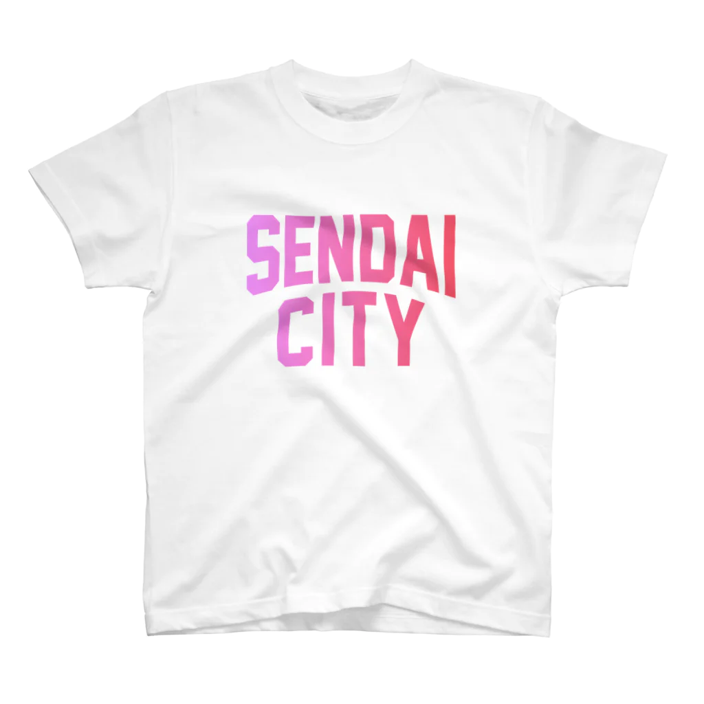 JIMOTO Wear Local Japanの仙台市 SENDAI CITY スタンダードTシャツ