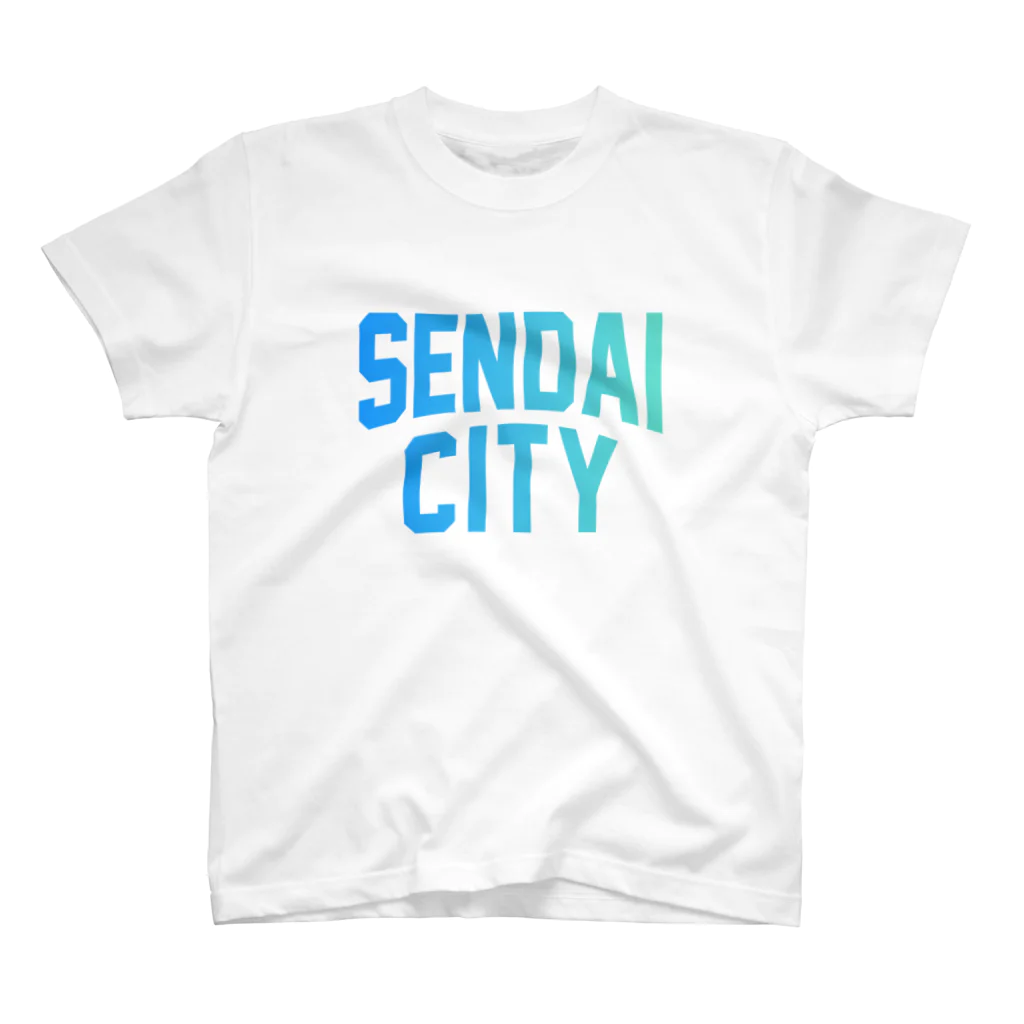 JIMOTO Wear Local Japanの仙台市 SENDAI CITY Regular Fit T-Shirt