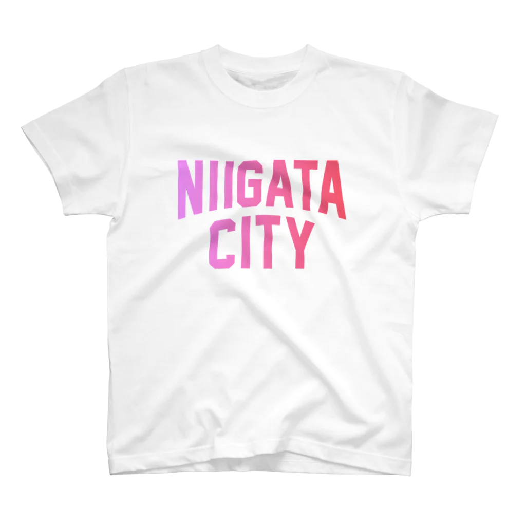 JIMOTOE Wear Local Japanの新潟市 NIIGATA CITY スタンダードTシャツ