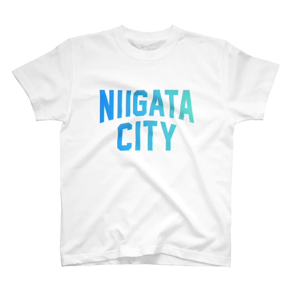 JIMOTO Wear Local Japanの新潟市 NIIGATA CITY スタンダードTシャツ