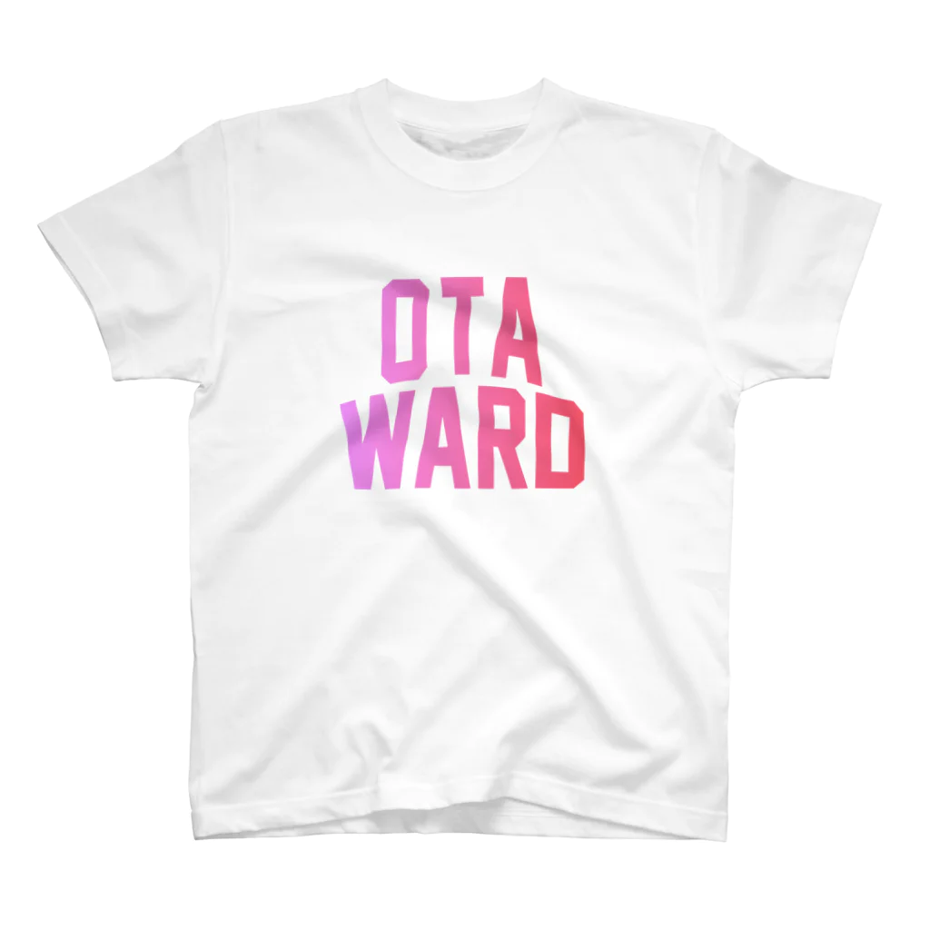 JIMOTO Wear Local Japanの大田区 OTA WARD スタンダードTシャツ